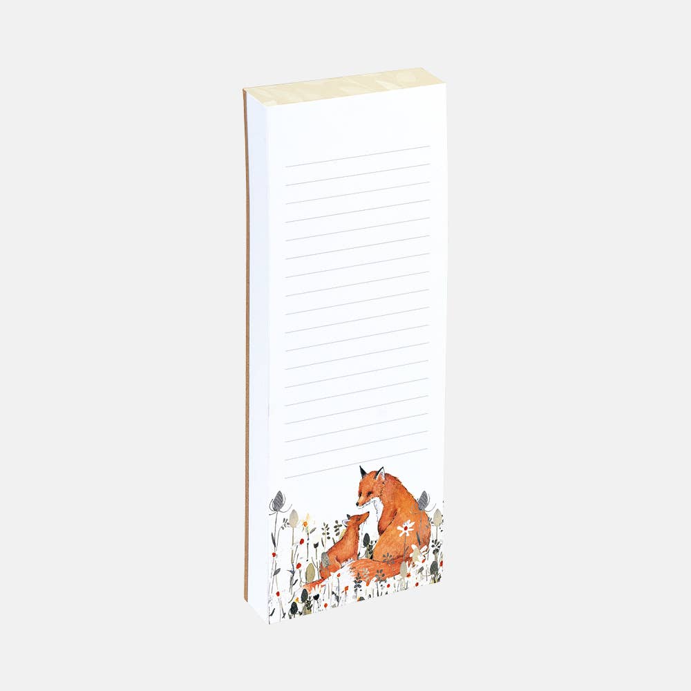 Shopping List Magnetic Notebook - Foxy Tales