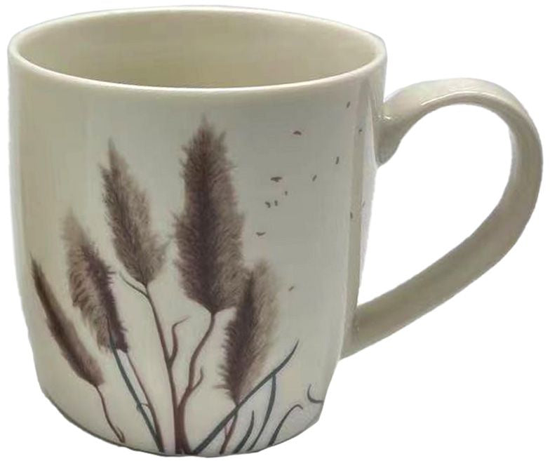 Pampas Stem Design Porcelain Mug