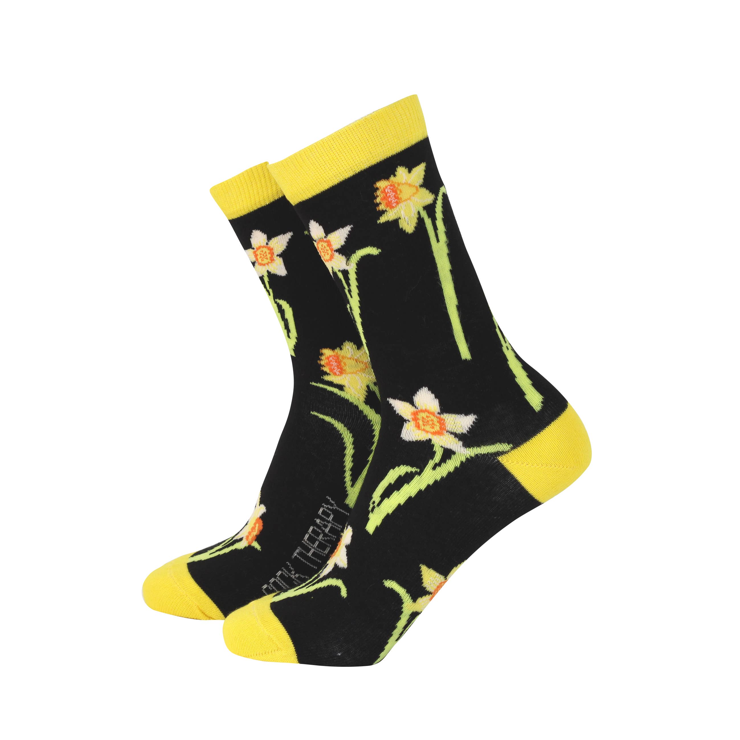 Daffodil Flowers - Women's Bamboo Socks - UK 4-7
