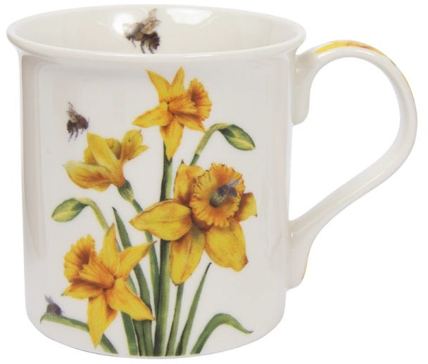 Fine China Daffodil Mug