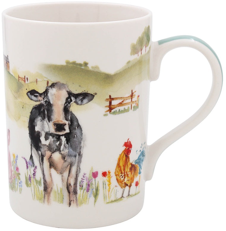 Farmyard Fine China Mug