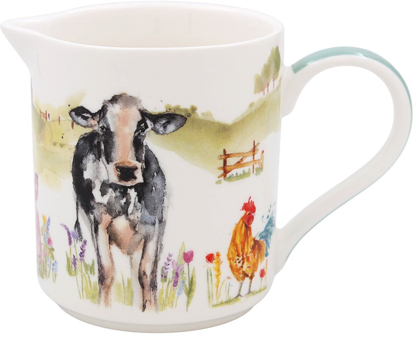 Farmyard Fine China Jug