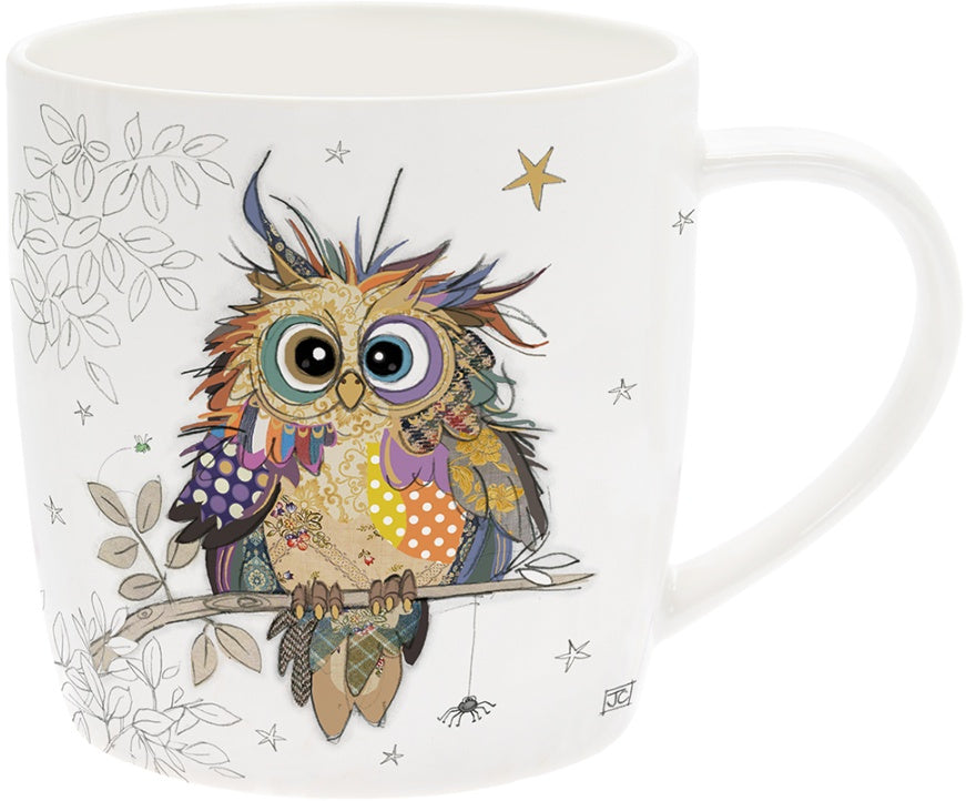 Bug Art Fine China Mug - Otto Owl