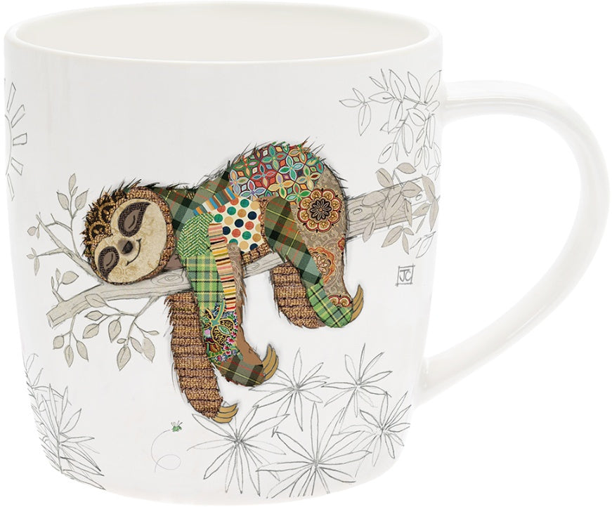 Bug Art Fine China Mug - Simon Sloth