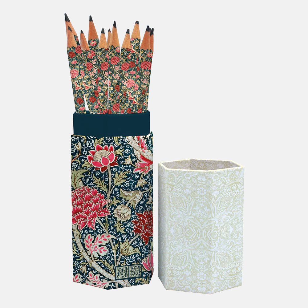 Pencil Gift Set ( 12 Pencils) - William Morris Cray Design
