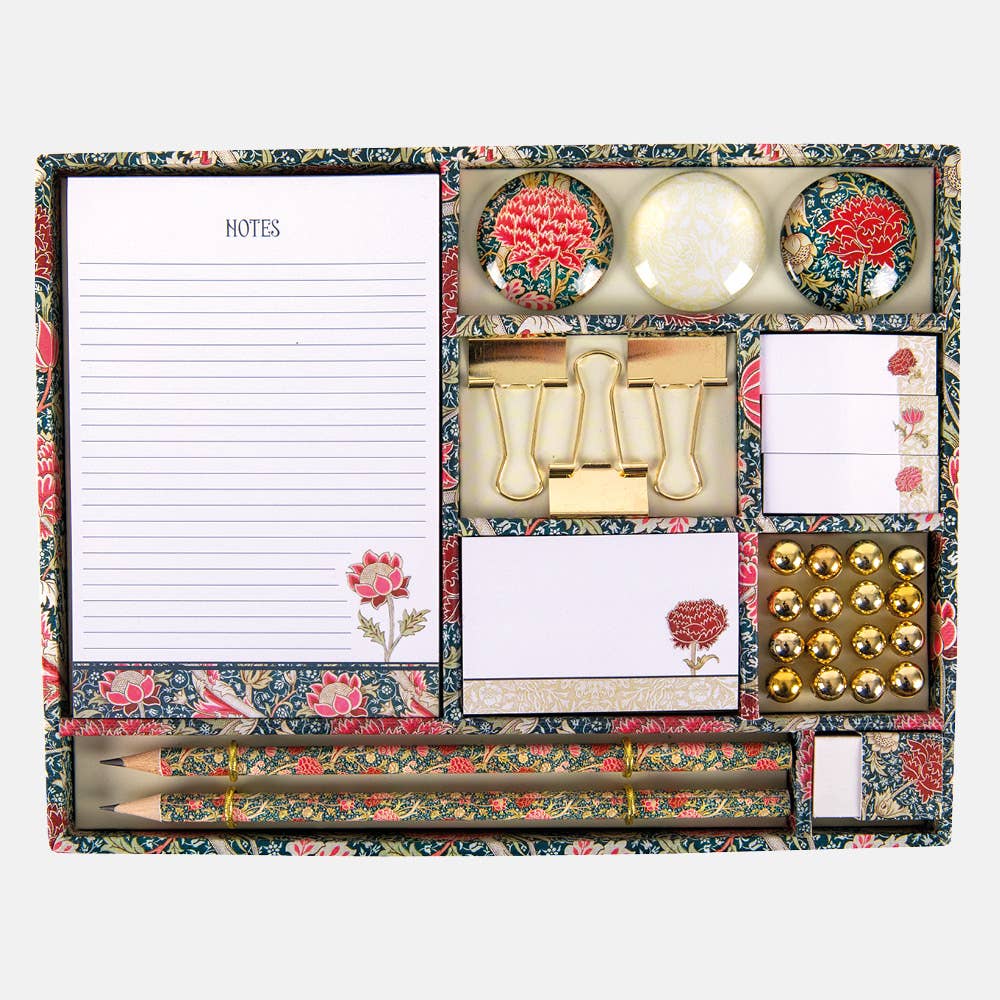 Stationery Gift Set - William Morris - Cray