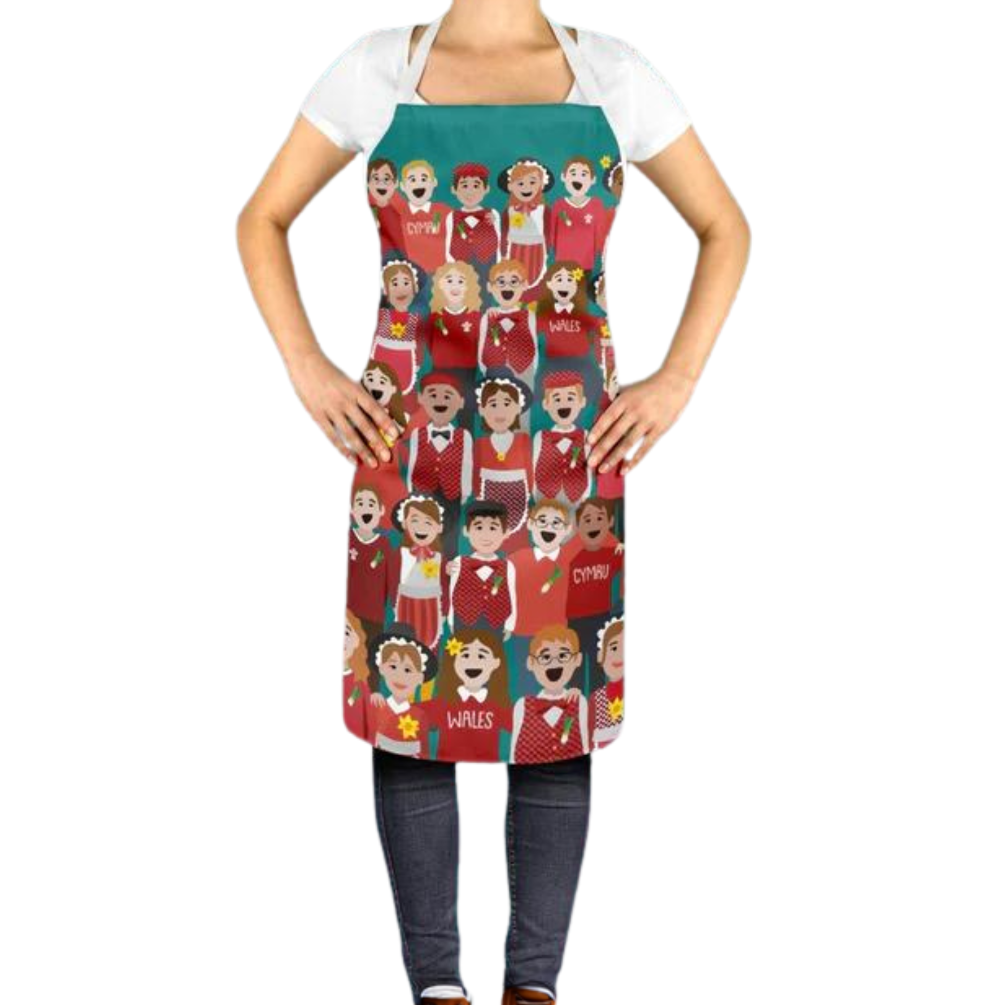 Max Rocks 'Saint Davids Day' Welsh Theme Apron