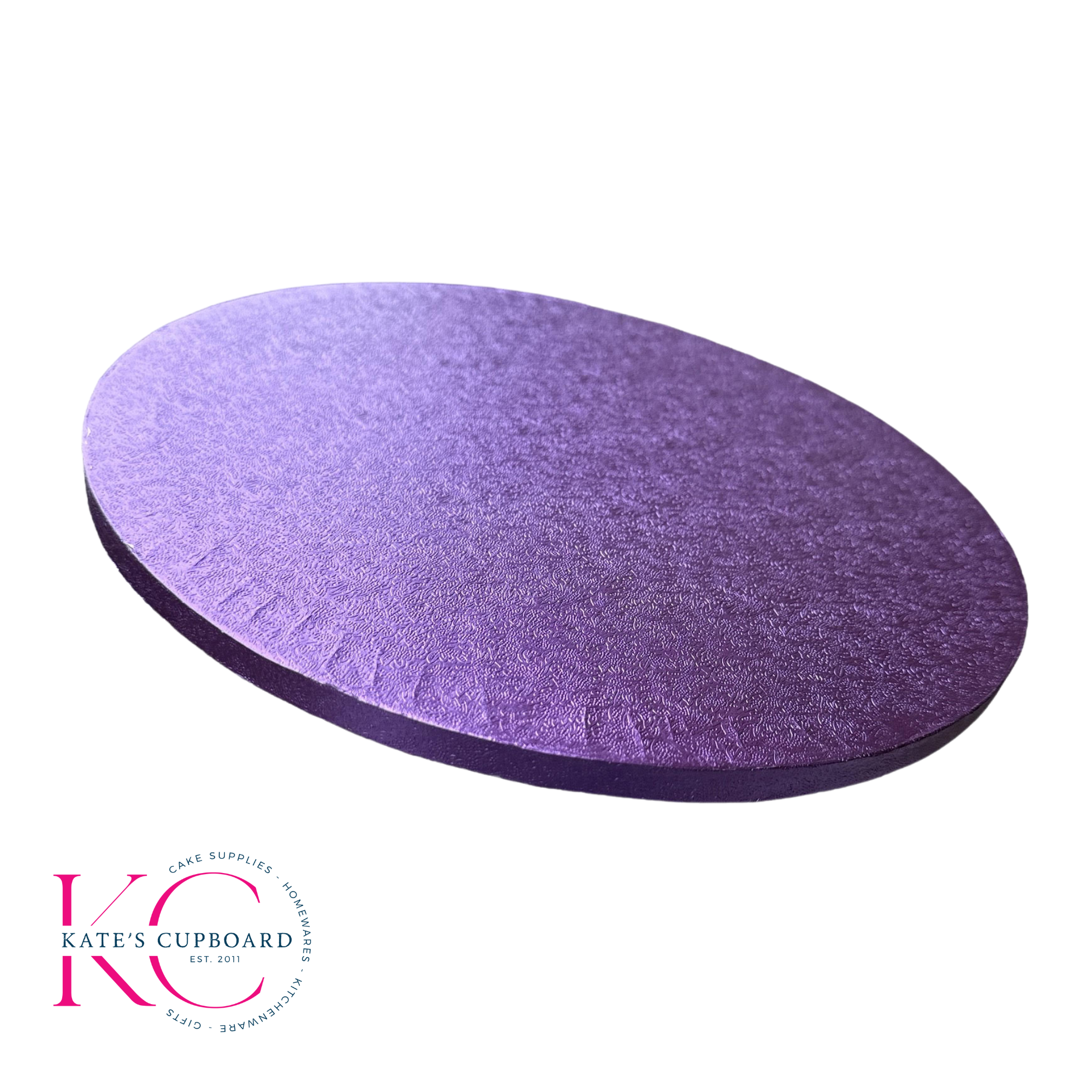 Cake Drum Board 12mm Thick - Purple - Choose Size - Round (Circle) - Sold Singly