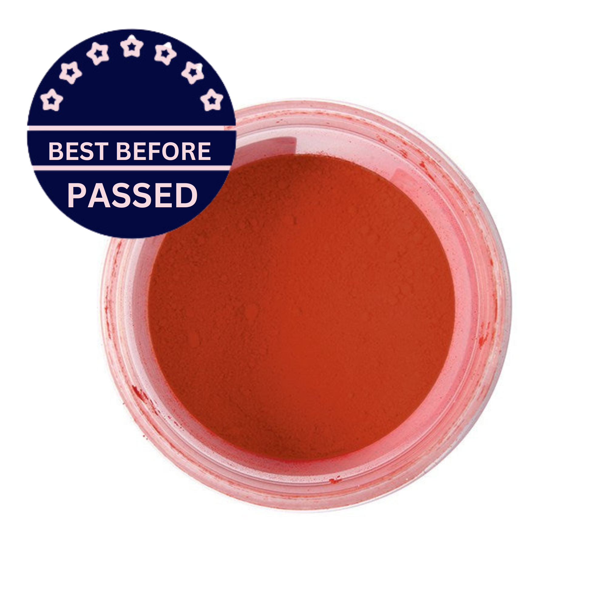 BB PASSED 06/24 Colour Splash Dust - Matt - Poppy Red - Edible Sugarcraft Food Colouring Dust