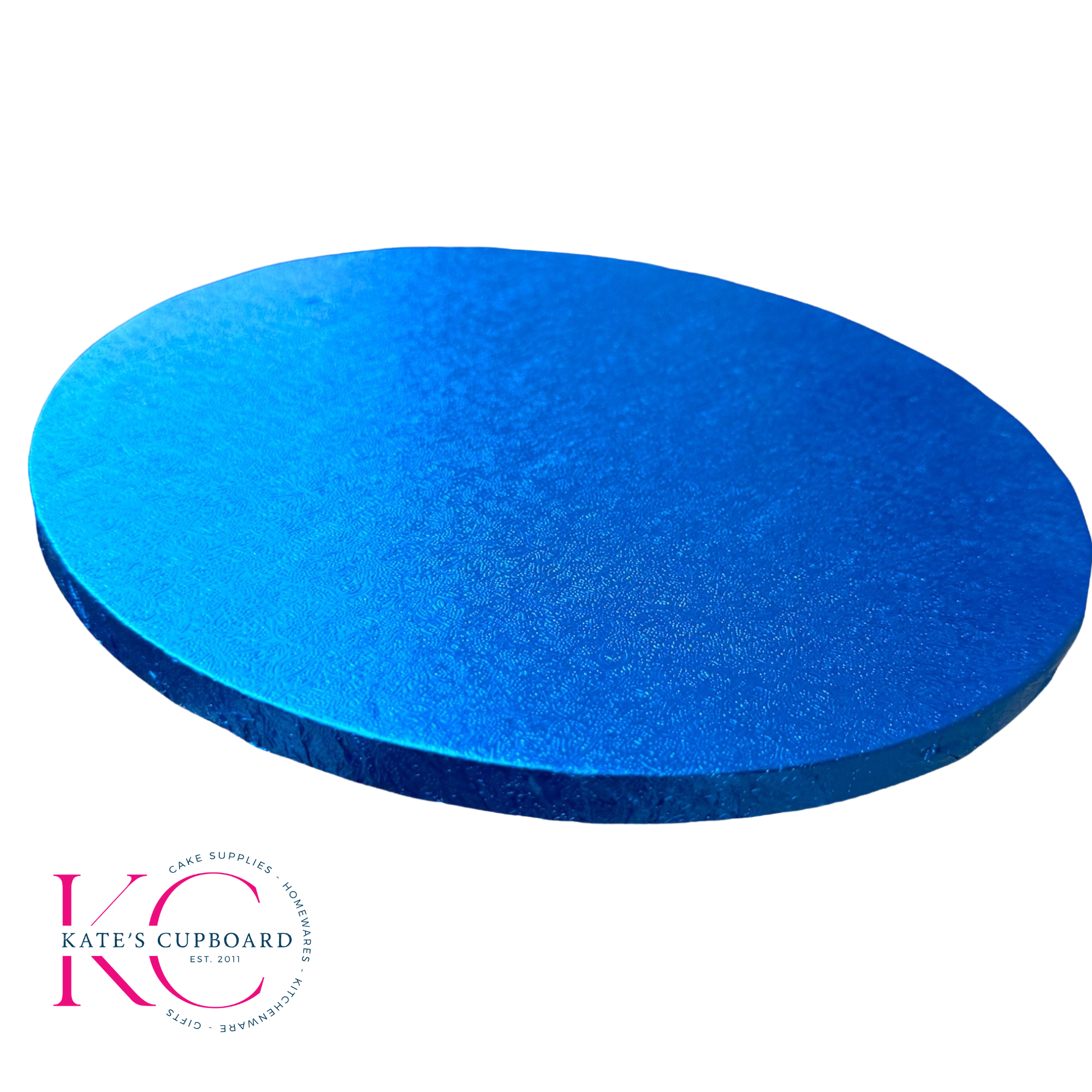 Cake Drum Board 12mm Thick - Blue - Choose Size - Round (Circle) - Sold Singly