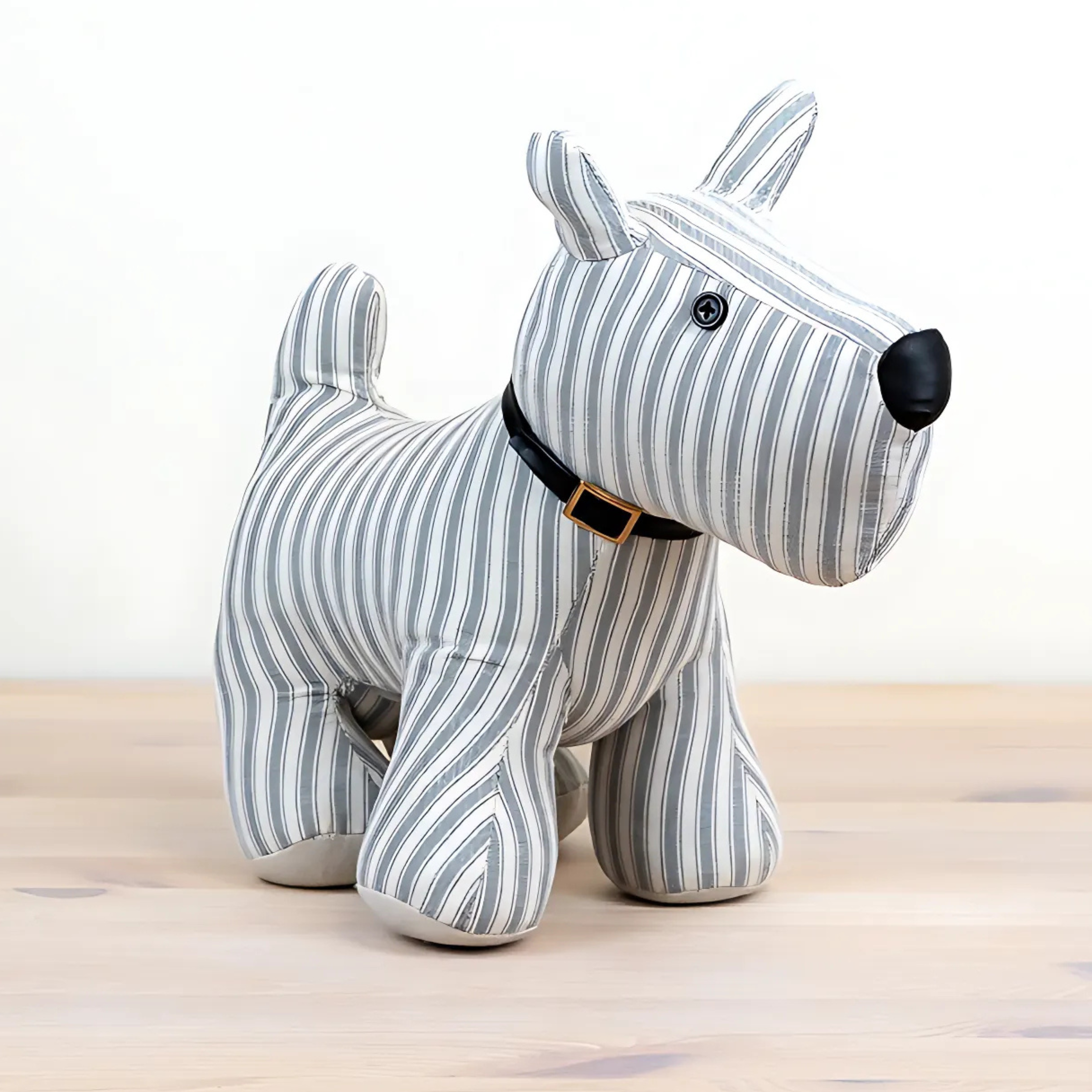 Stripey Dog Door Stop