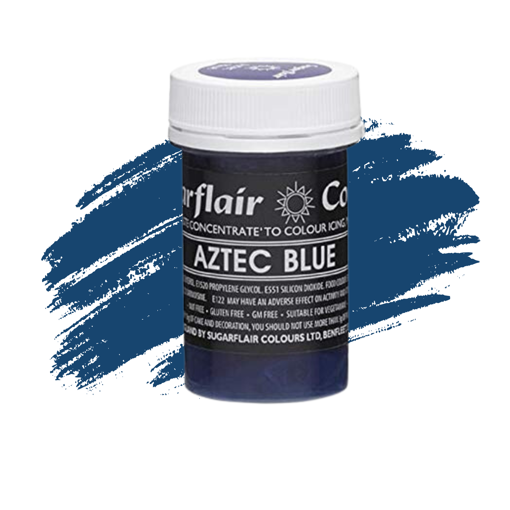 Sugarflair Paste Colours Concentrated Food Colouring - Spectral Aztec Blue - 25g