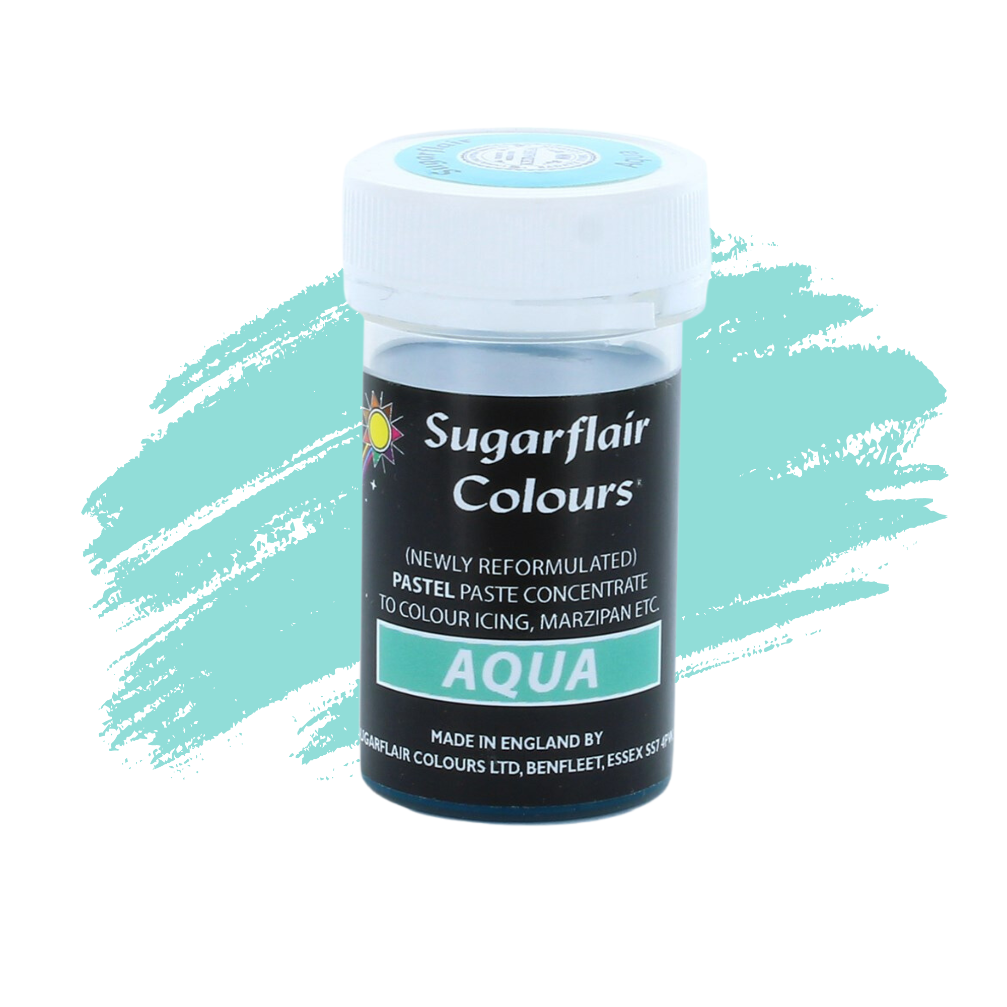 Sugarflair Paste Colours Concentrated Food Colouring - Pastel Aqua - 25g
