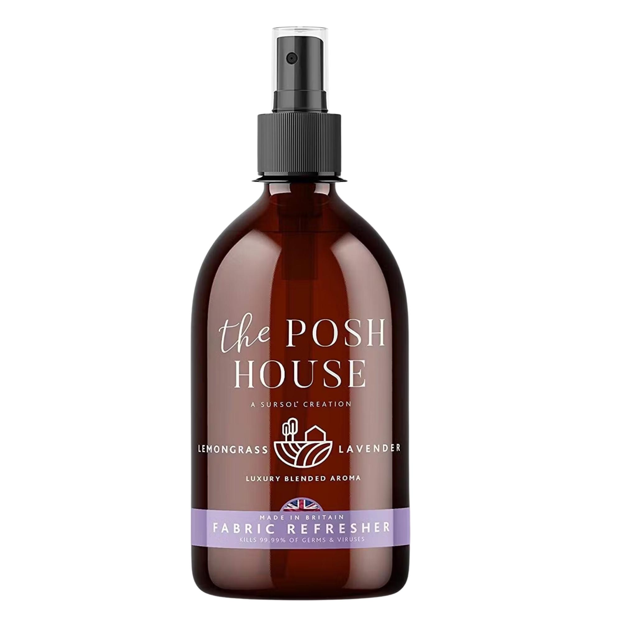 The Posh House - Fabric Refresher Disinfectant - Lemongrass & Lavender