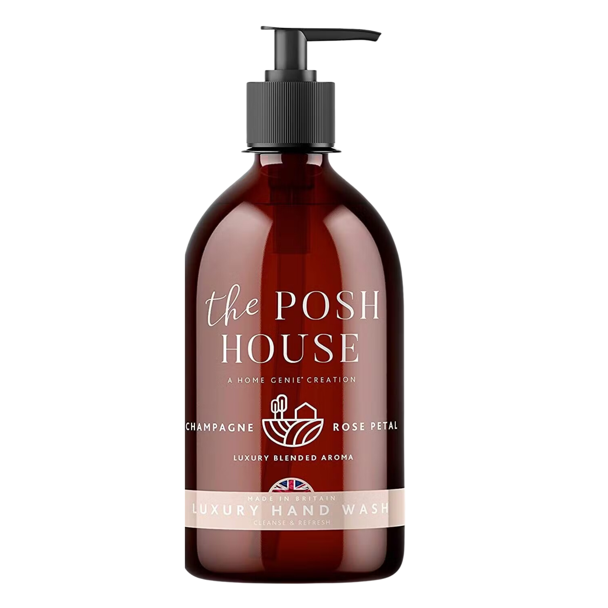 The Posh House - Luxury Hand Wash - Champagne Rose Petal