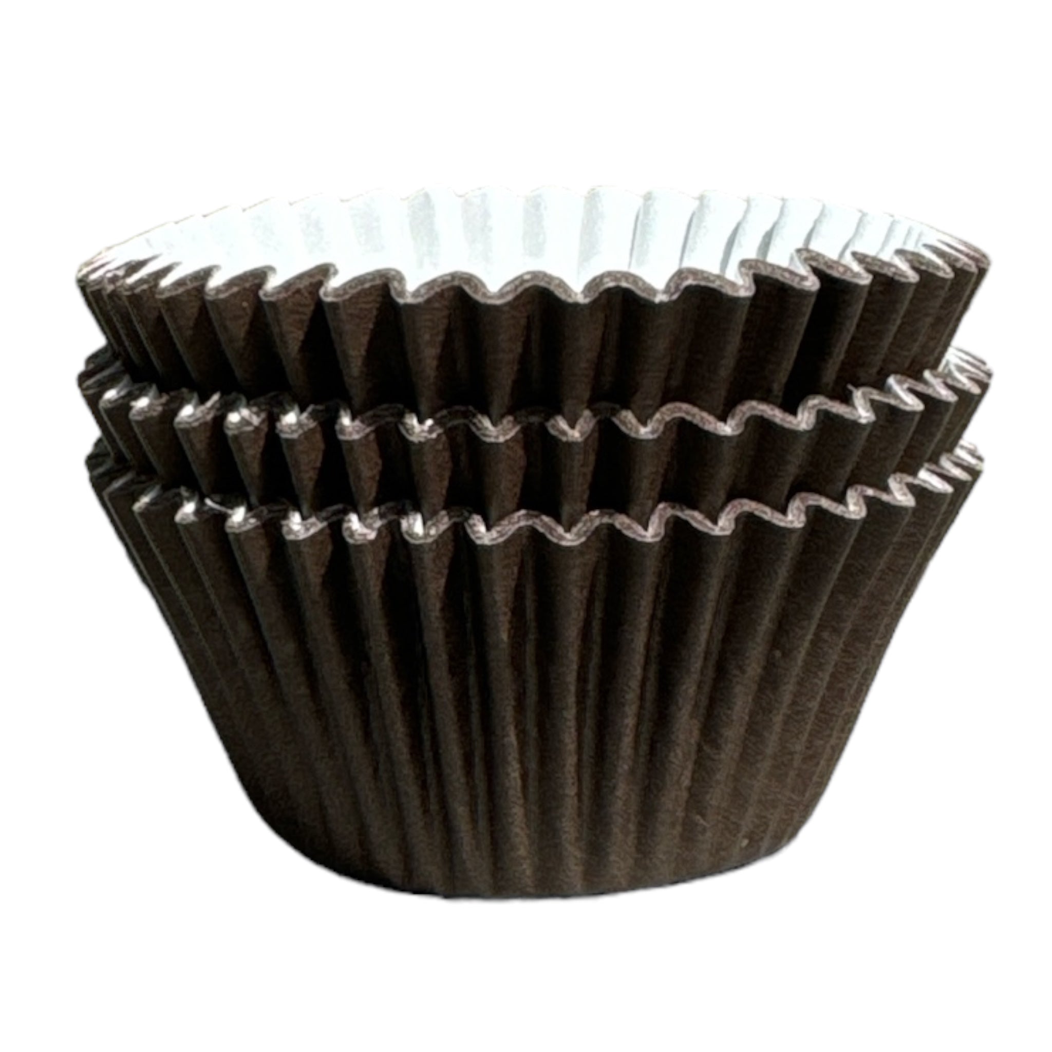 Paper Cupcake Baking Cases - pack of Approx 36 - Brown