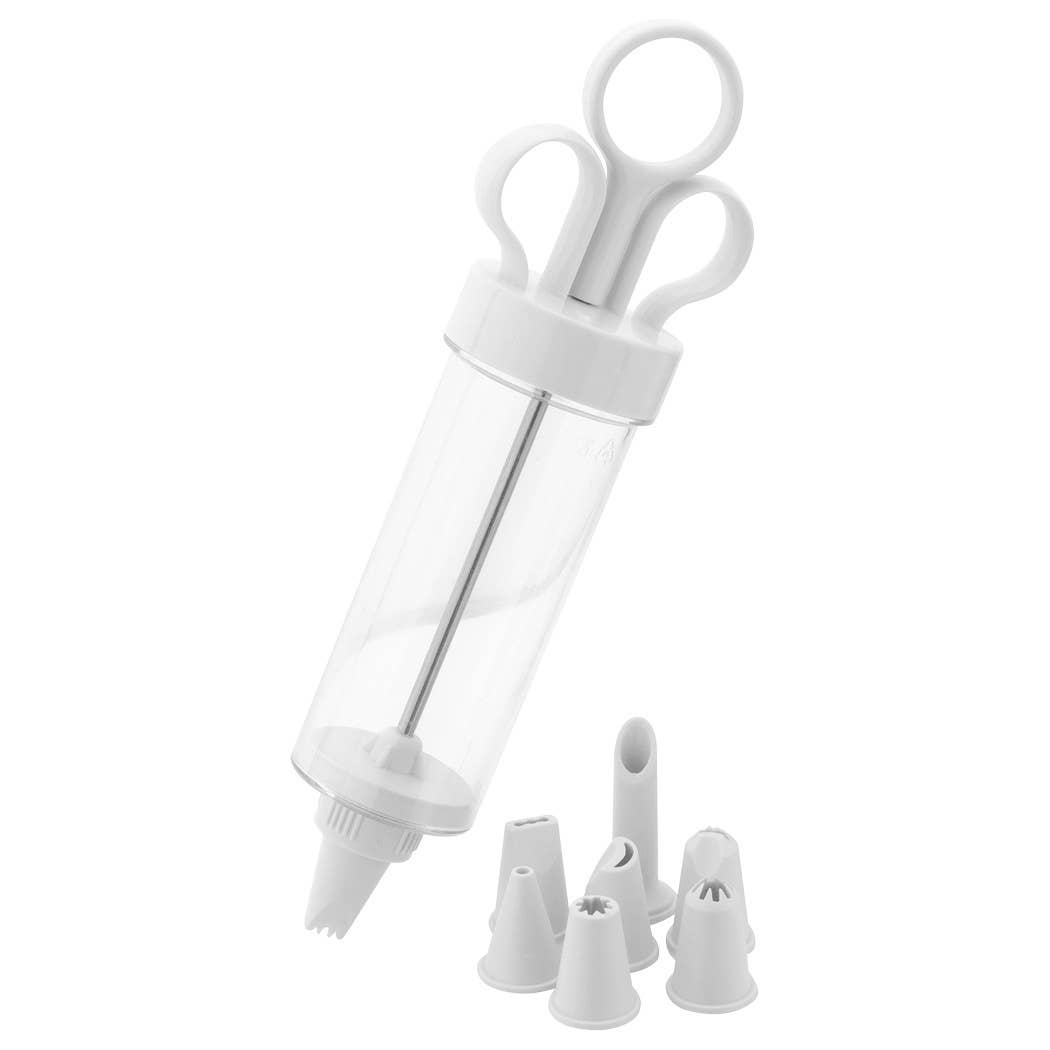 Judge Kitchen Plunger Piping Icing Set with Nozzles 