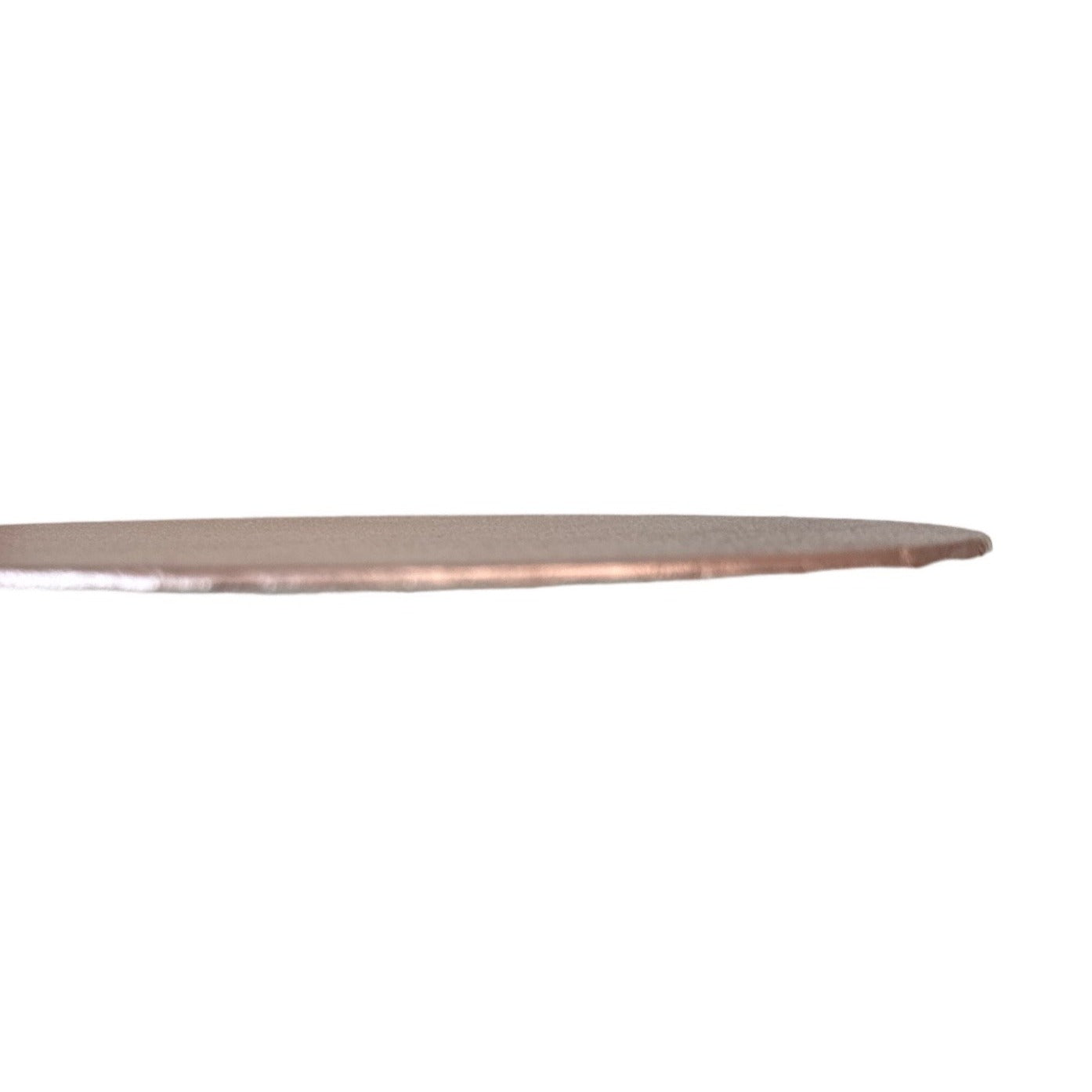 Double Thick Round Turn Edge Cake Card / Board (Circa 3mm Thick) - Rose Gold 10" - Kate's Cupboard