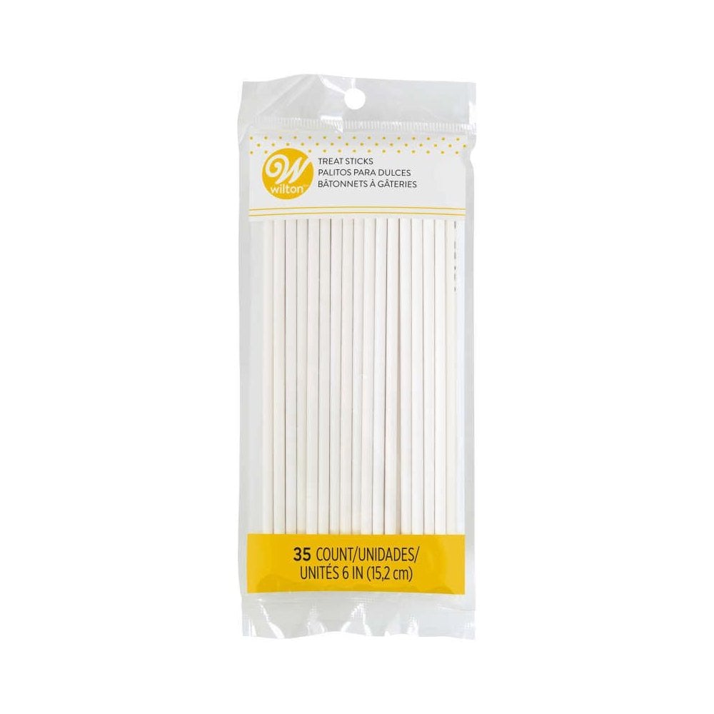 Wilton Cake Pop Lollipop Sticks 15cm  - Pack of 35