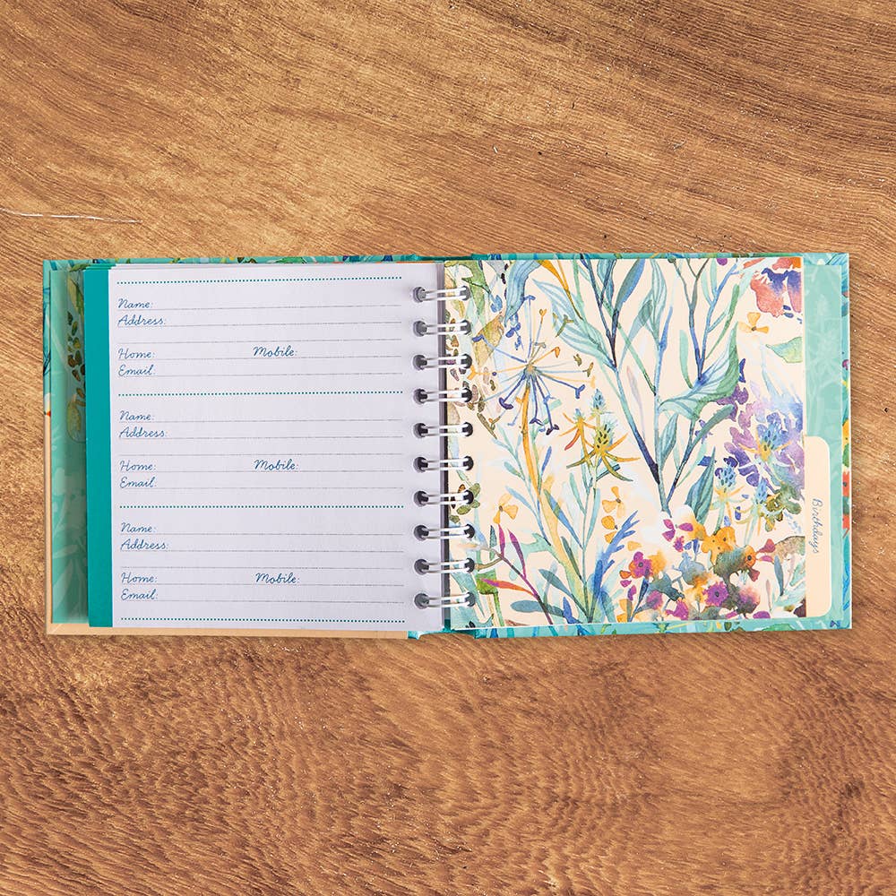 Address & Birthday Date Reminder Book - Kissing Hares