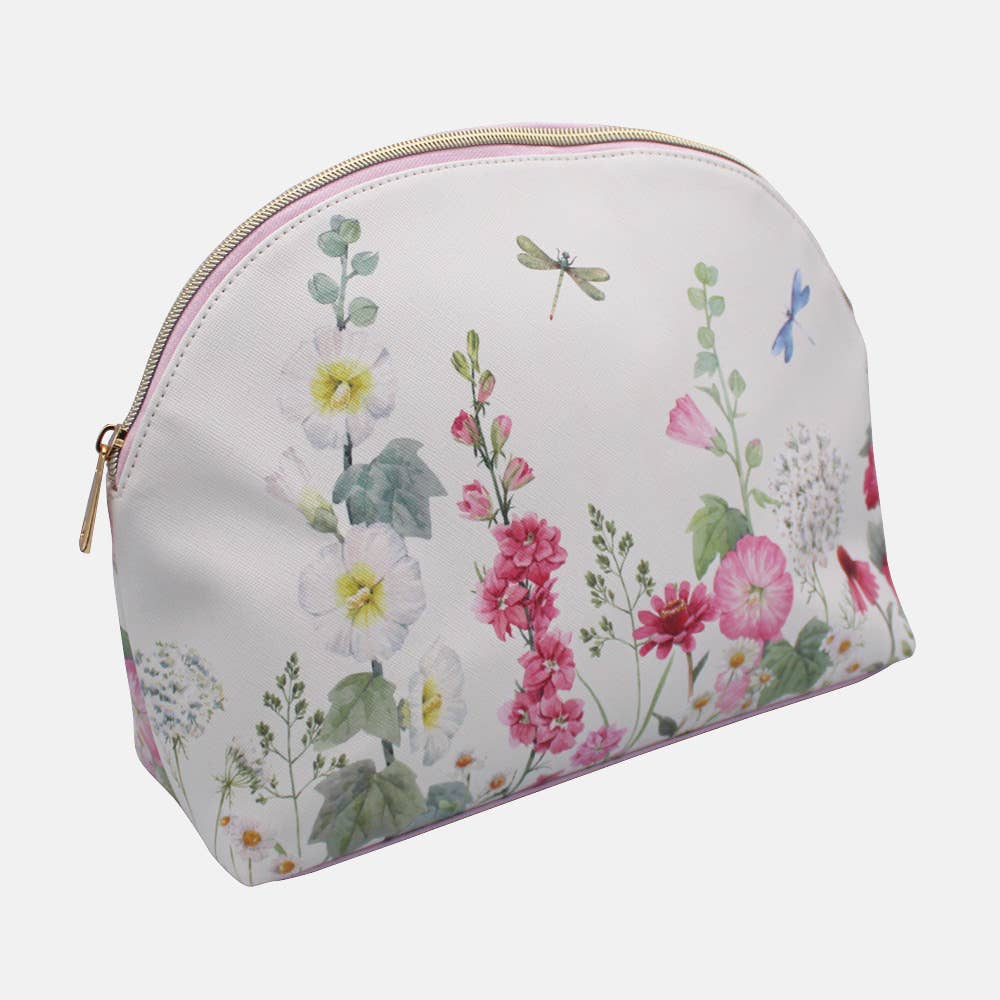 Wild Harmony Floral Cosmetic Bag for Style on the Go