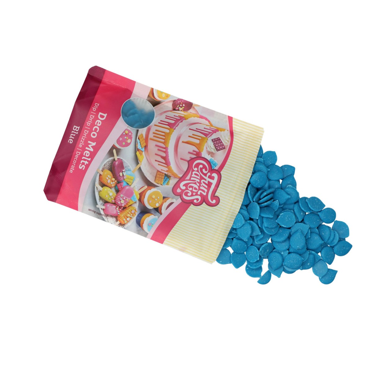 FunCakes - Deco Candy Melts Buttons - Blue