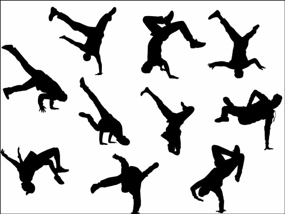 Break dancing dance hobby Background edible Printed Cake Decor Topper Icing Sheet Toppers Decoration