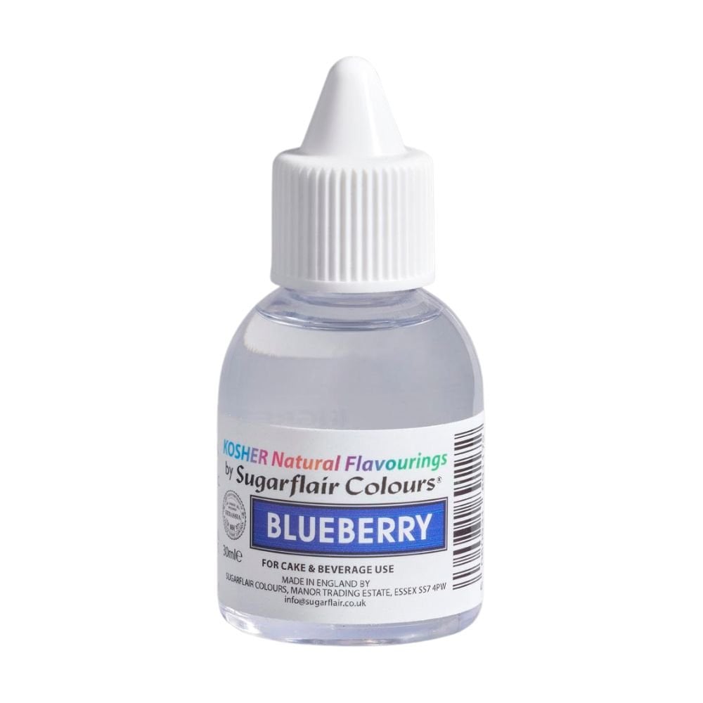 Sugarflair Blueberry - Kosher Concentrated Natural Flavour / Food Flavouring 30ml