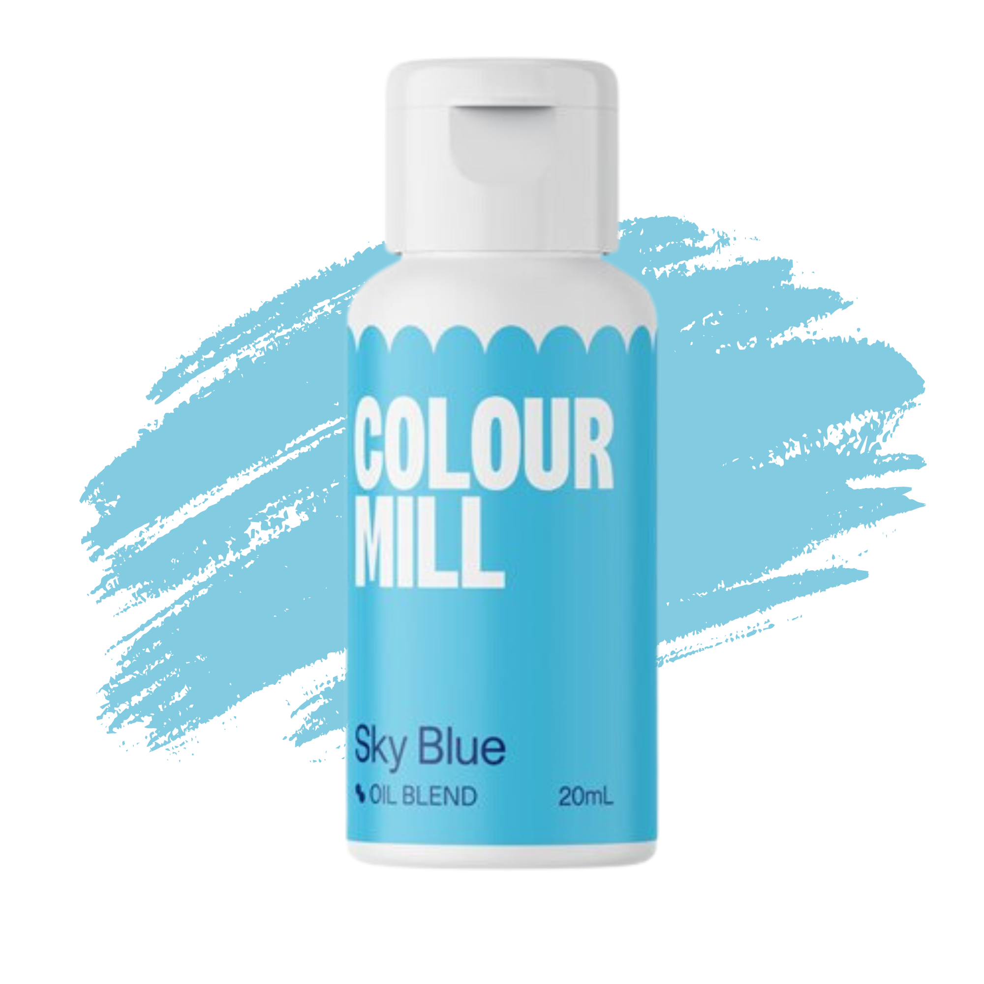 Colour Mill Sky Blue Food Colouring, Oil Based Food Colouring, Blue Food Colouring