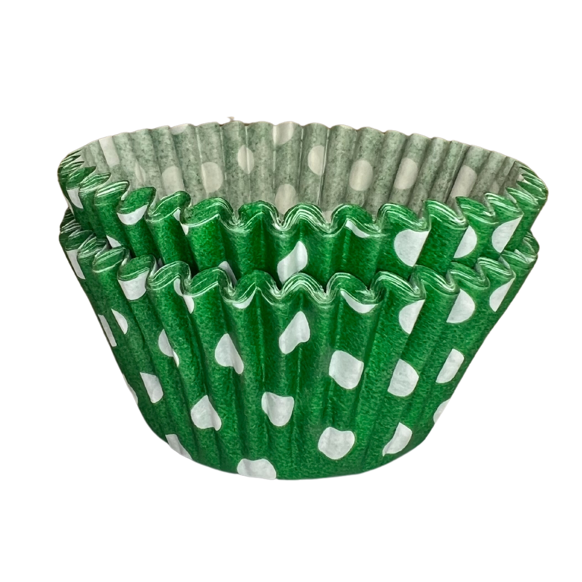 Paper Cupcake Baking Cases - pack of Approx. 36  - Bright Polka Dots - Assorted Colours