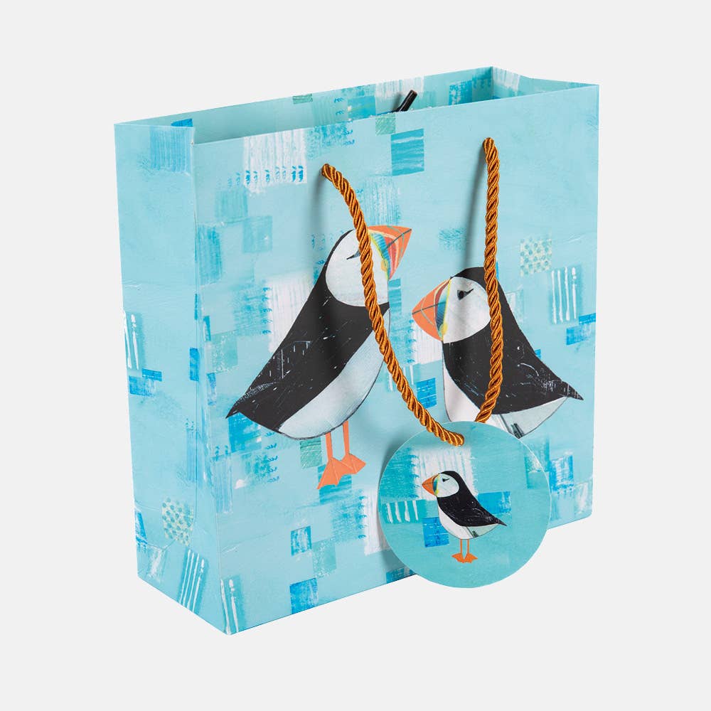 Sea Breeze Puffin Gift Bag