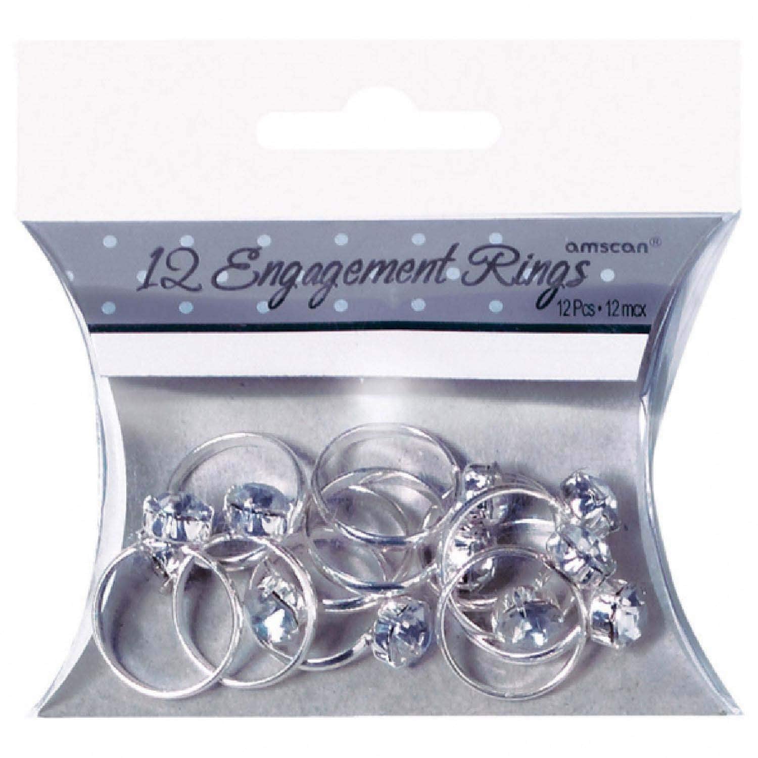 Engagement Rings Table Confetti - Pack of 12