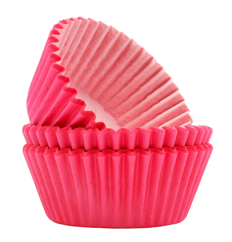 PME Pack of 60 Hot Pink Paper Cupcake Baking Cases