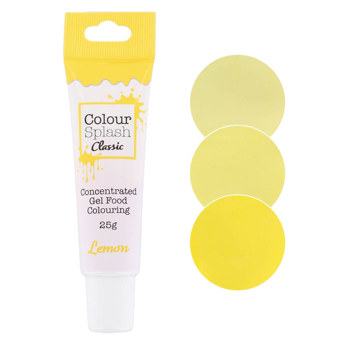 Colour Splash Gel Concentrated Food Colour - Lemon Yellow - 25g