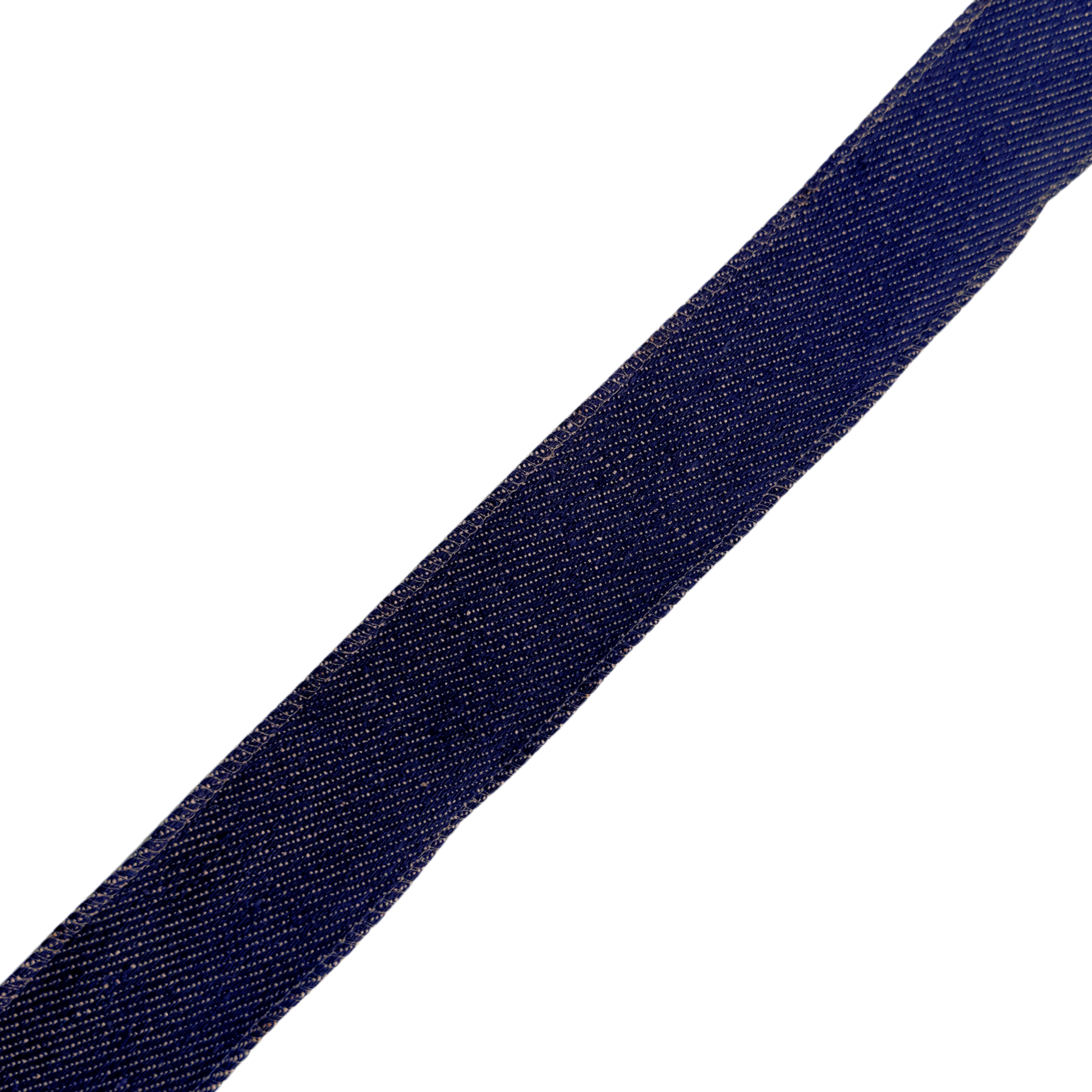 Wired Edge Dark Wash Denim 38mm Ribbon