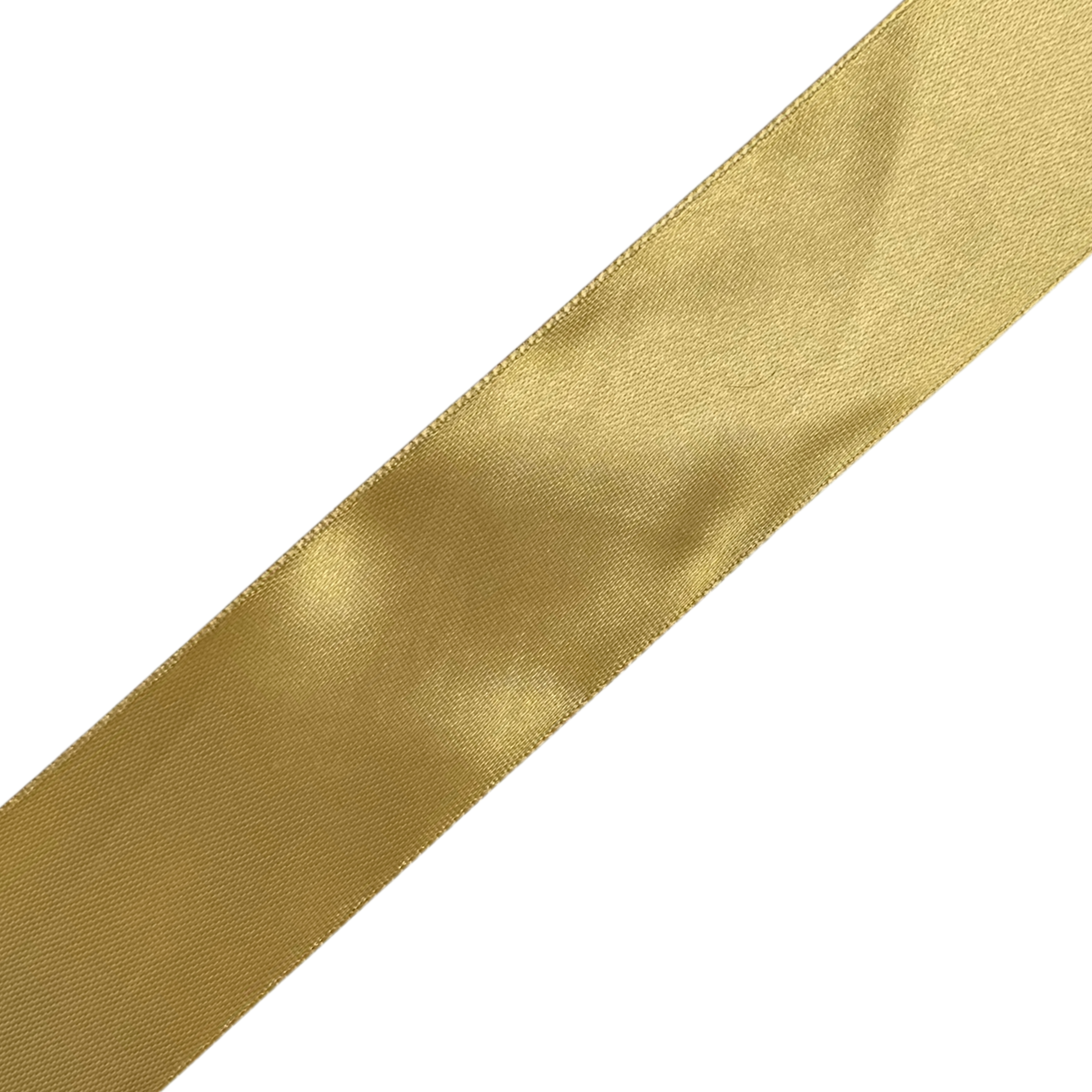 Light Gold 38mm Satin Ribbon