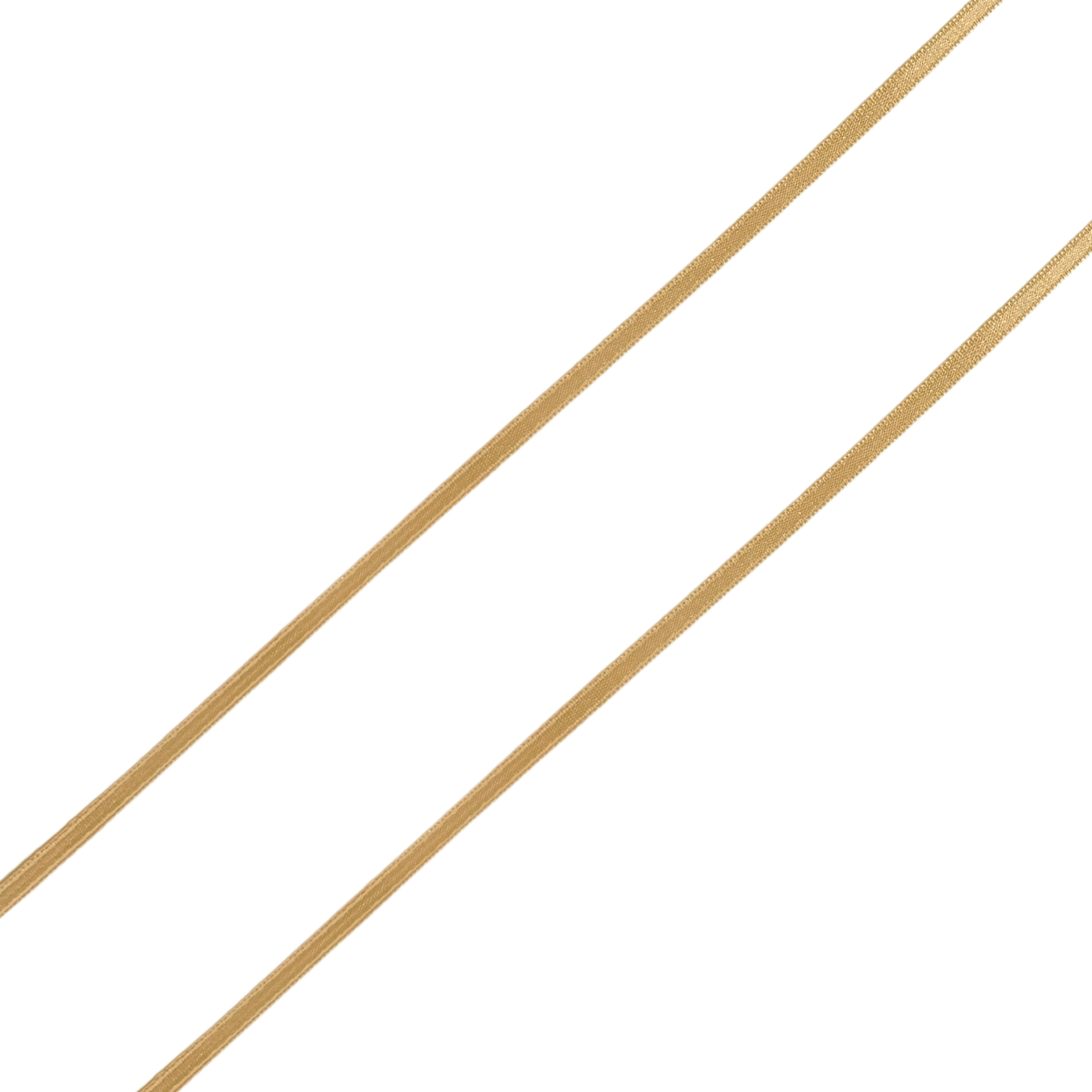 Champagne Gold 3mm Satin Ribbon