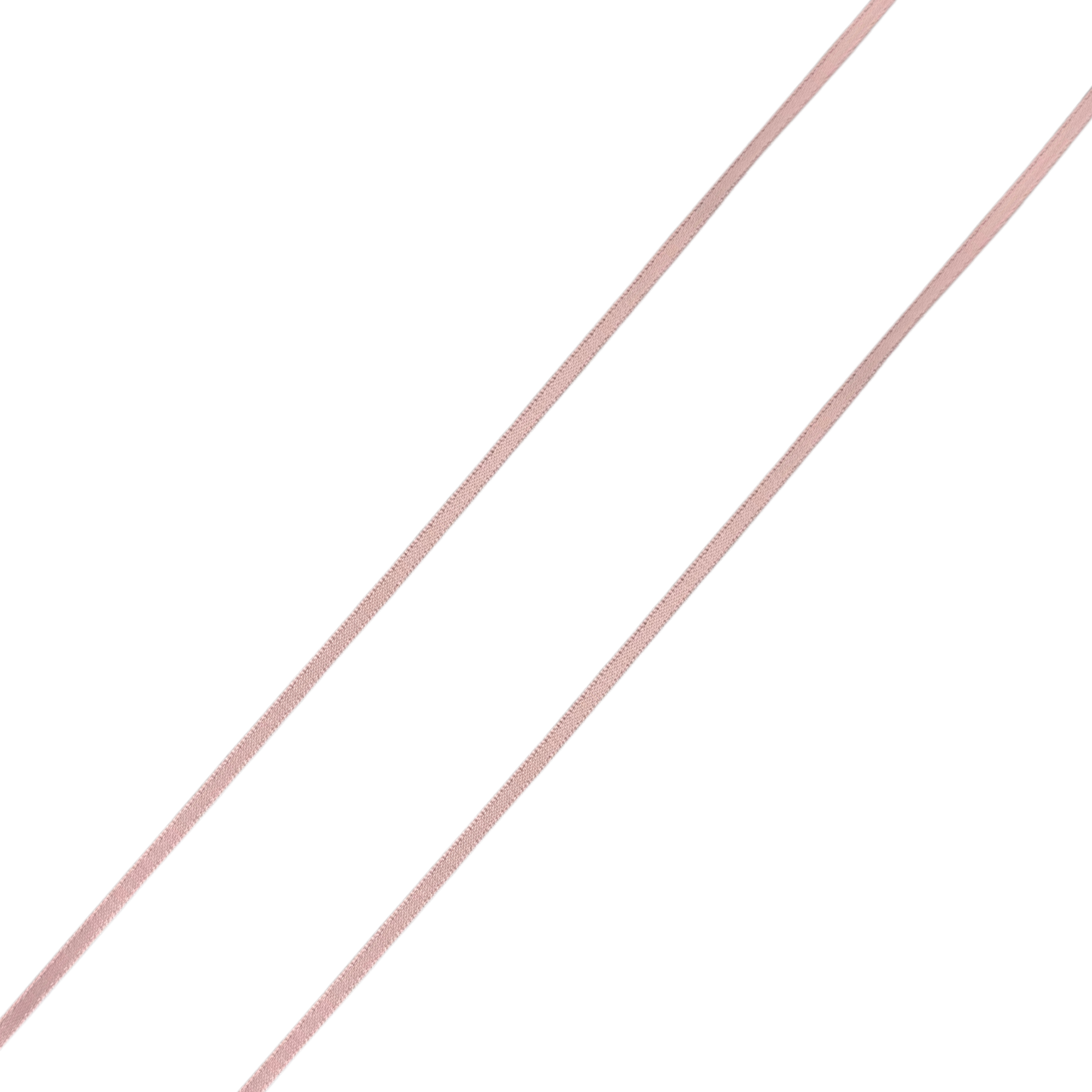 Light Pink 3mm Satin Ribbon