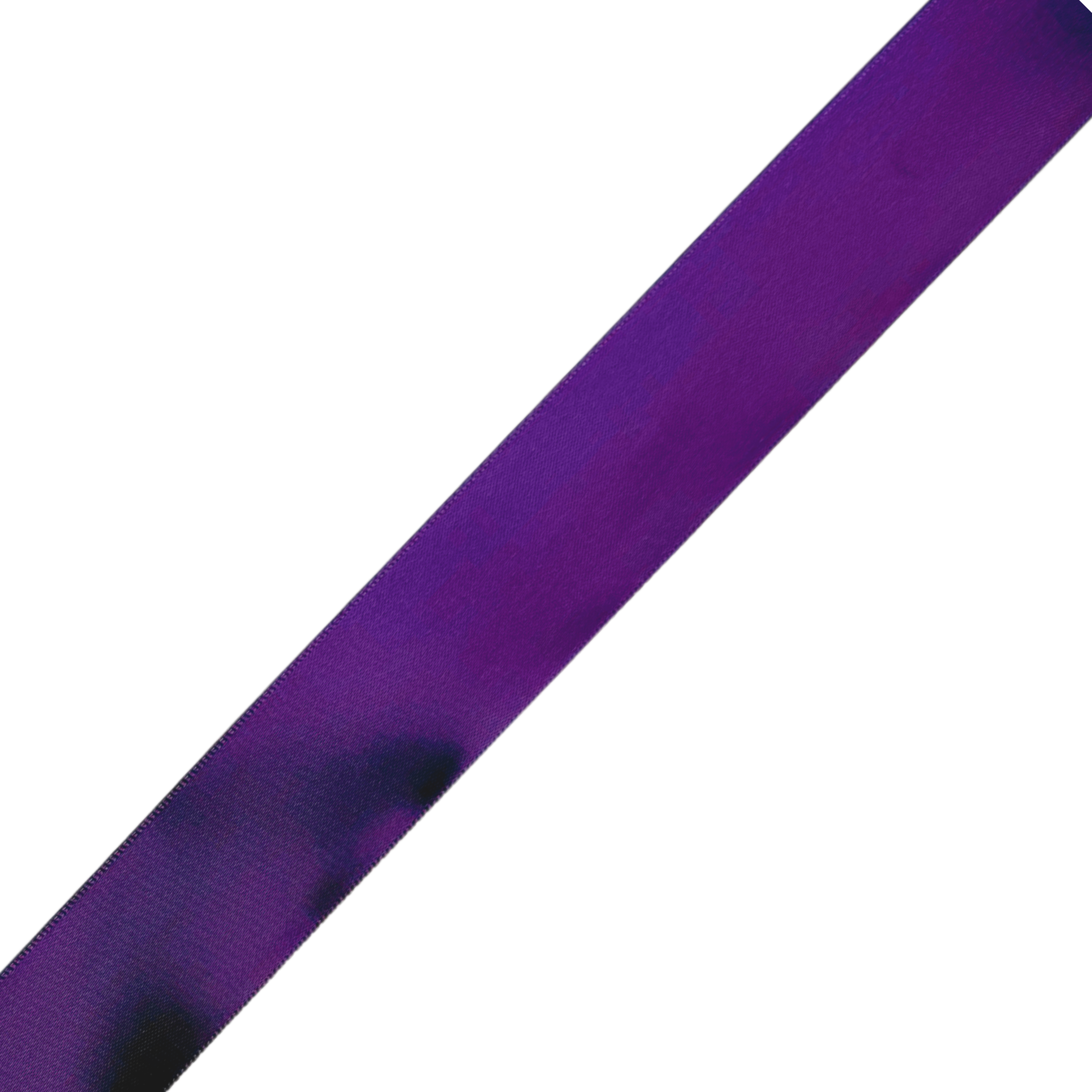 Mulberry Purple 25mm Satin Ribbon