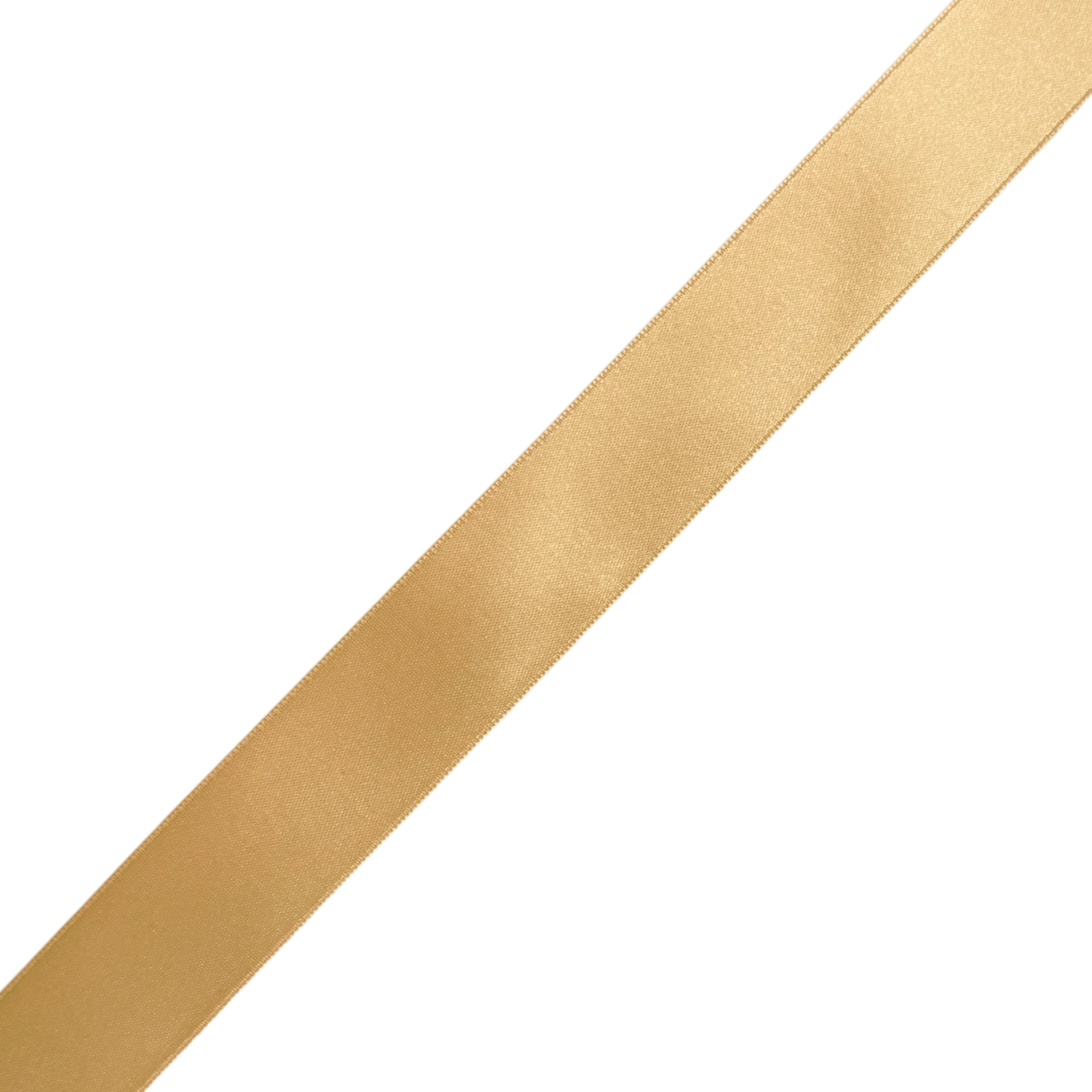 Champagne Gold 25mm Satin Ribbon