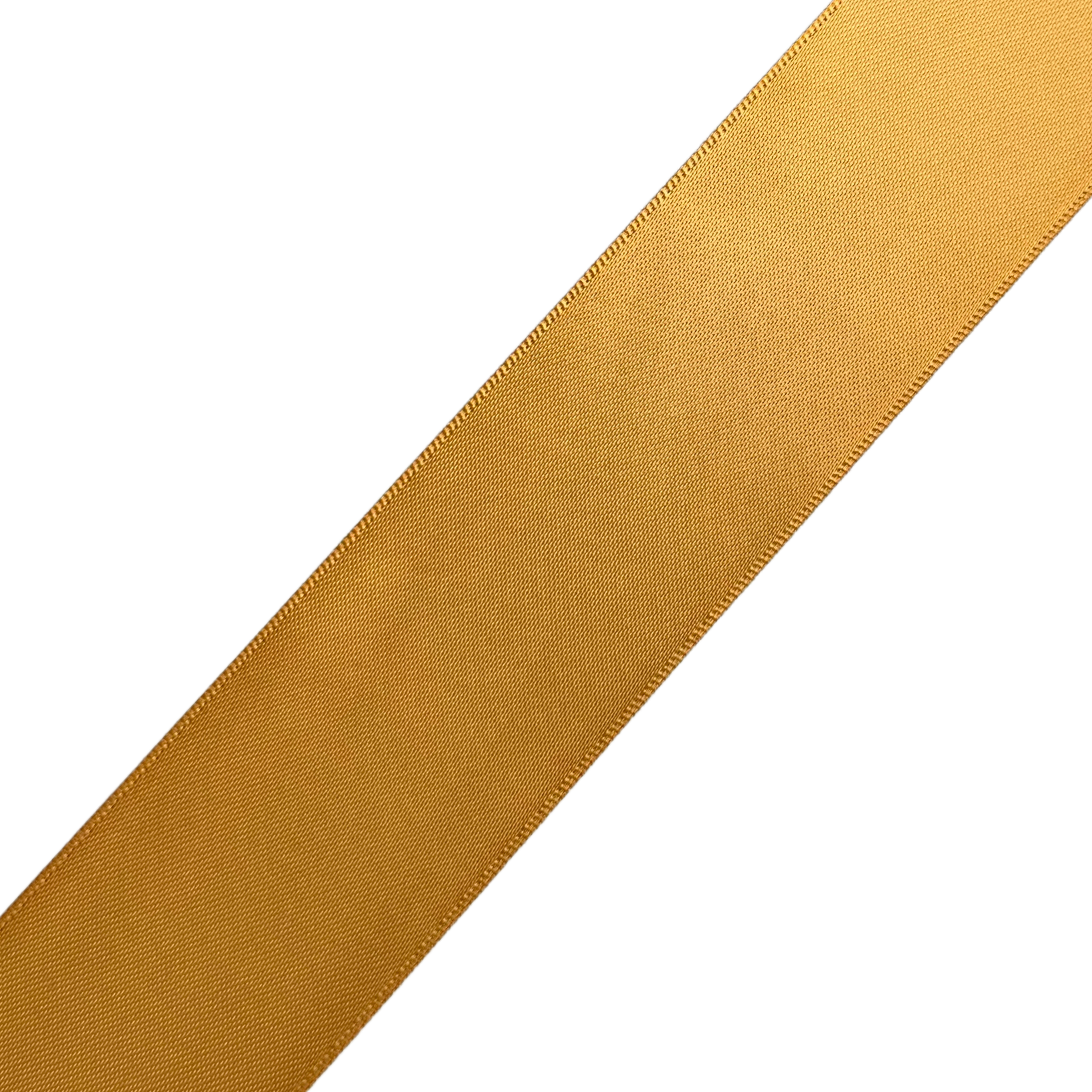 Old Gold 38mm Satin Ribbon