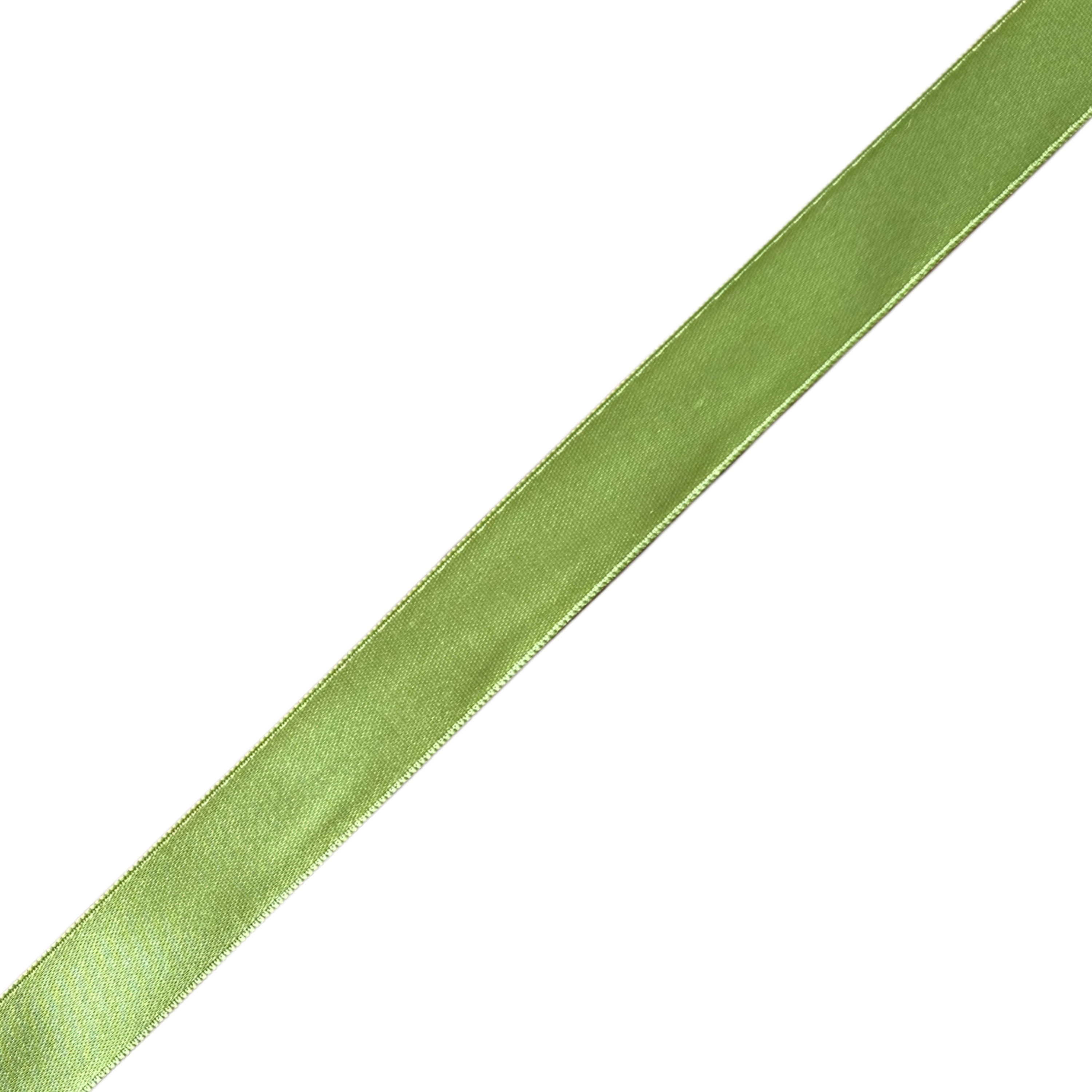 Pistachio Green 15mm Satin Ribbon 