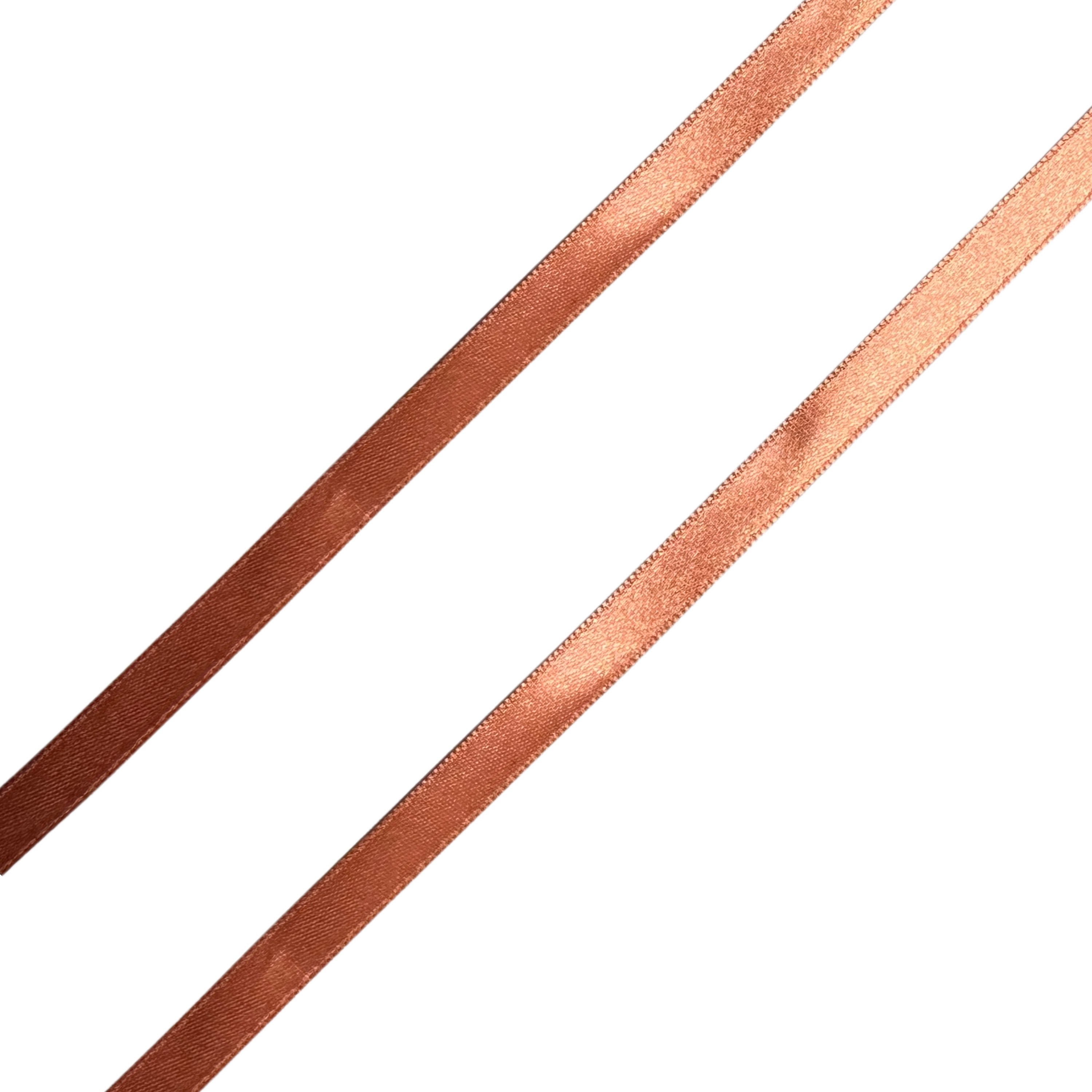 Rose Gold 10mm Satin Ribbon