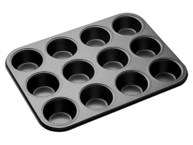 Luxe Kitchen 12 Cup Muffin / Cupcake Baking Pan 