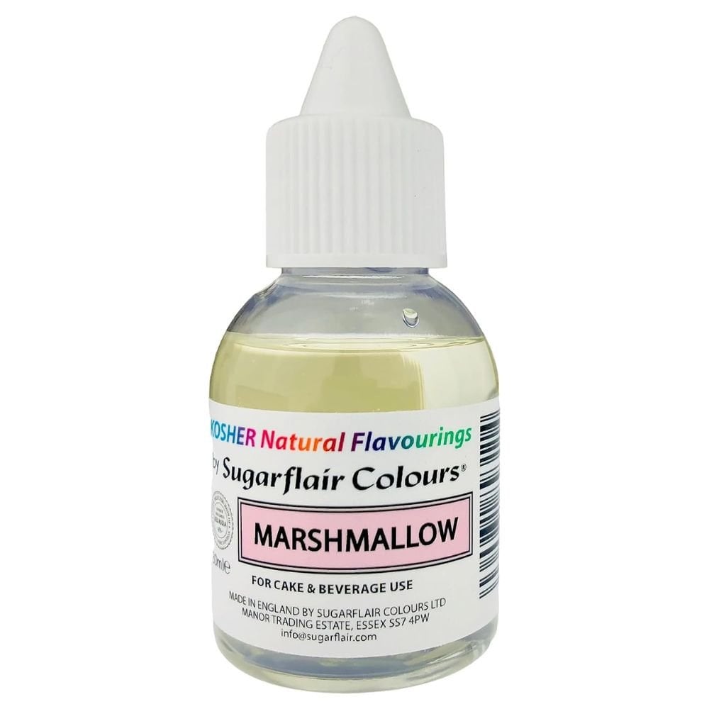 Sugarflair Marshmallow - Kosher Concentrated Natural Flavour / Food Flavouring 30ml