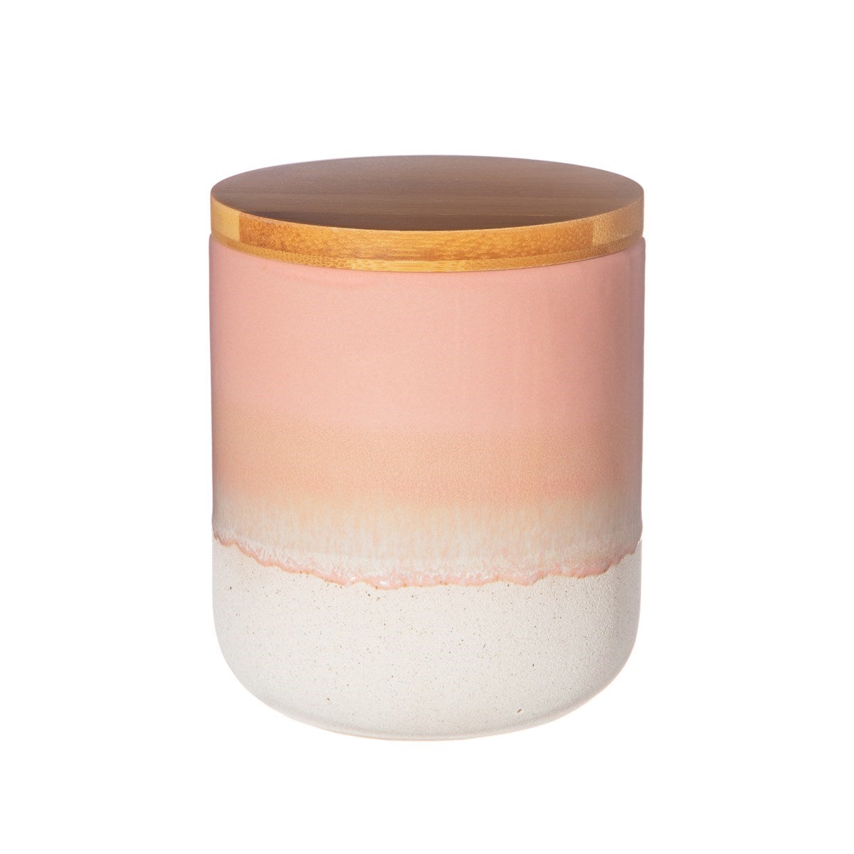 Sass & Belle Mojave Ombre Glaze Storage Canister Pink