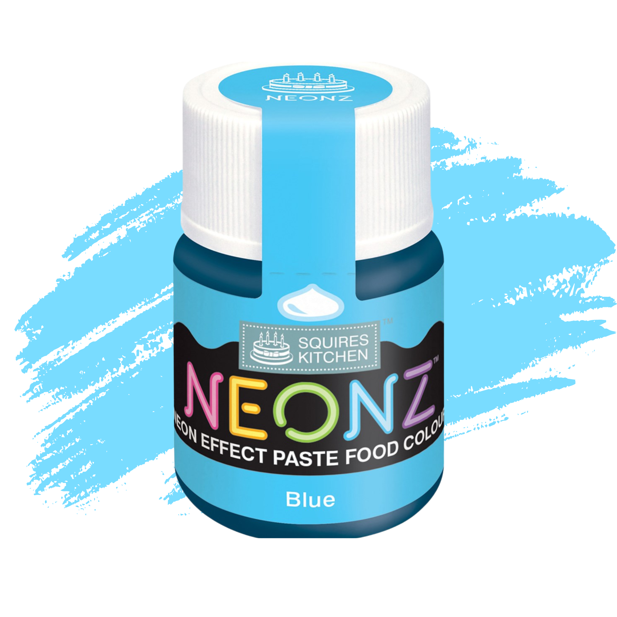 Squires Kitchen Neonz Neon Effect Concentrated Paste Food Colouring - 20g - Blue