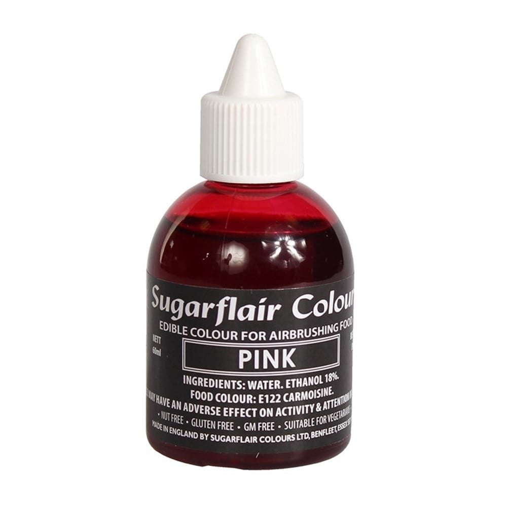 Sugarflair Airbrush Colour 60ml - Pink