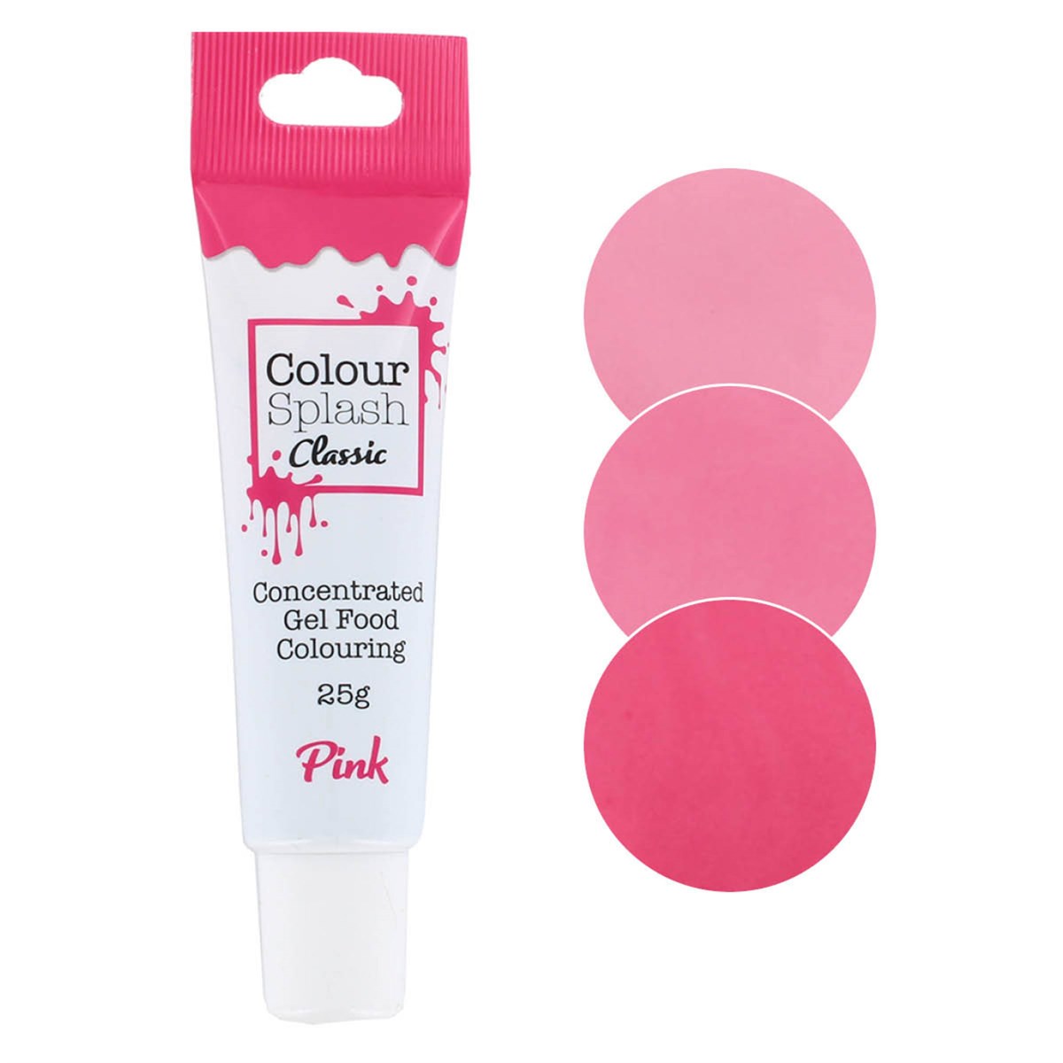 Colour Splash Gel Concentrated Food Colour - Pink - 25g
