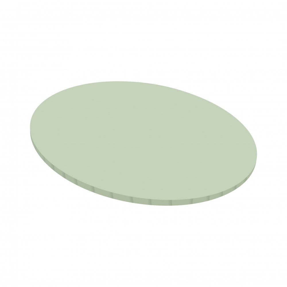 8" Matt Sage Green Masonite Cake Board - Round/Circle (5mm Thick)